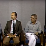 Briefing del Centro stampa estera '87 - Dr. Bruce Maccabee, Lawrence Koss, Jamie Shandera e Budd Hopkins
